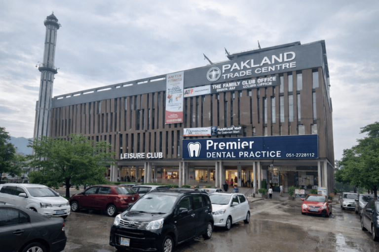Premier Dental Practice at Pakland Trade Centre F-7 Markaz Islamabad